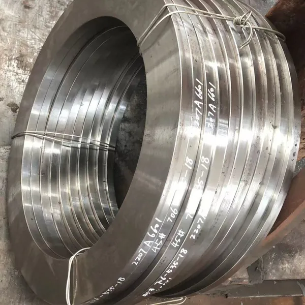 GH4625 GH4169 GH4133 C276 Nickel-based Alloys Forged Ring Roll photo-6