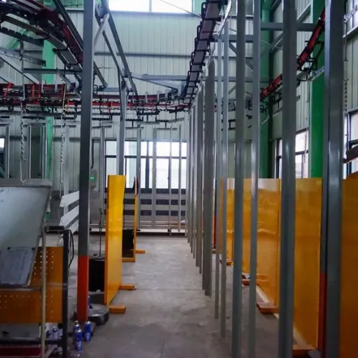 Fully Automated Powder Coating Line With Custom Booth, Oven, Conveyor and Pretreatment System for High Production photo-3