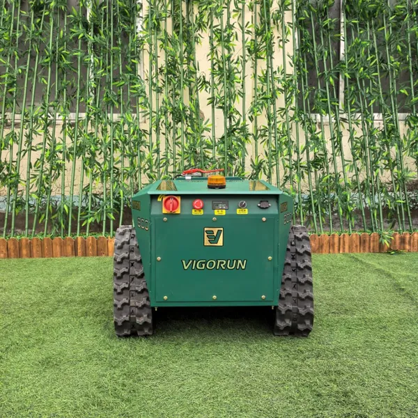 800mm 1000mm Remote Control Flail Mower Gasoline Crawler Brush Cutter for Slopes Orchards Rough Terrain Land Clearing photo-5
