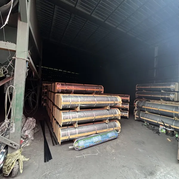 Industrial Graphite Electrode Nipples For EAF & LF Furnace Steel Production