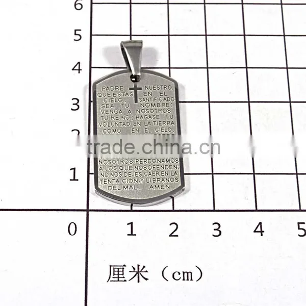 Engagement Occasion And Unise Tag Pendnat Wholesale Cross Pendant Bulk Sale photo-5