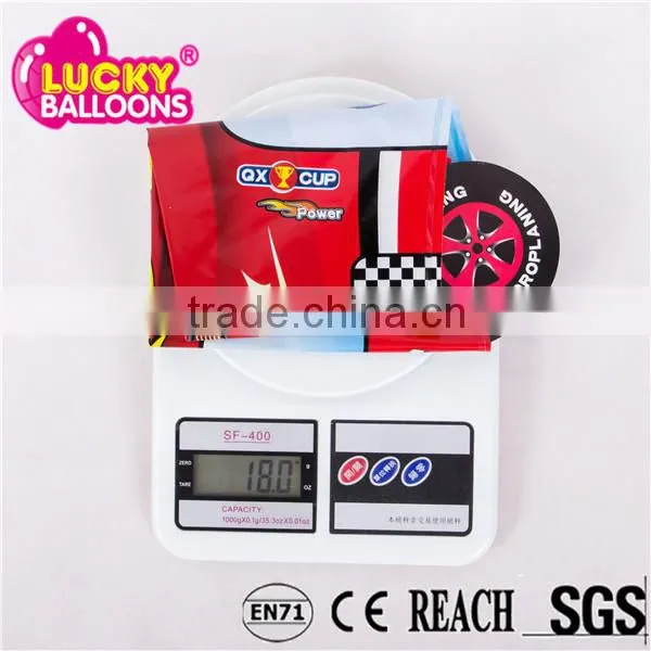 China Balloon Factory EN71approved Red Cartoon Car Shaped Foil Balloons photo-5