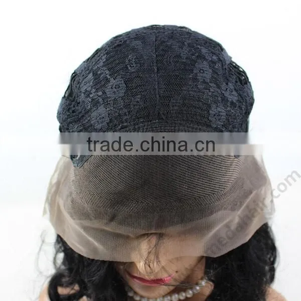 China Manufacturer Big Discount Wholesale Brazilian Full Lace Natural Hair Wig photo-4
