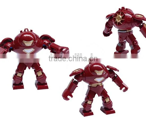 Decool Bricks 0181 SuperHero Iron Man HULK BUSTER Robot Minifigure Building Bricks Blocks Toys photo-2