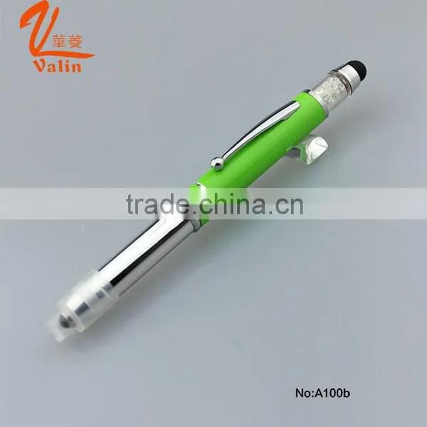 Promotional Led Touch Metal Ball Pen With Crystal Touch photo-2