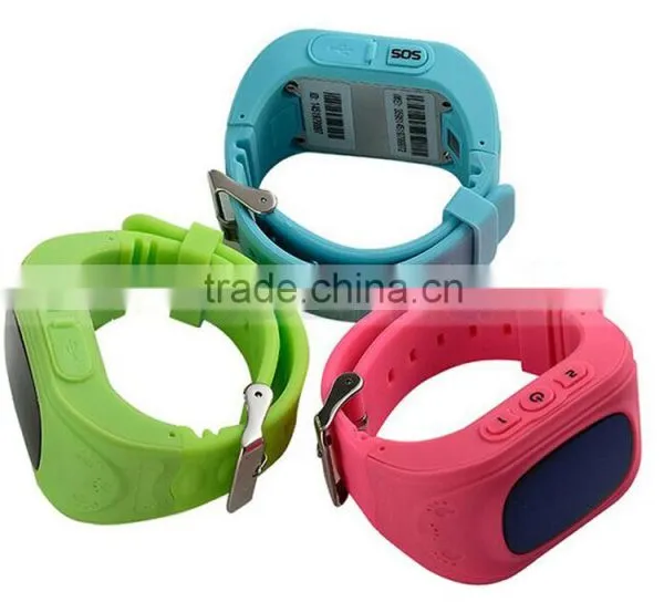 Silicone WIFI Wrist Cell Phone Watch For Kids Watch Phone With SOS Phone Call GPS Tracker photo-2