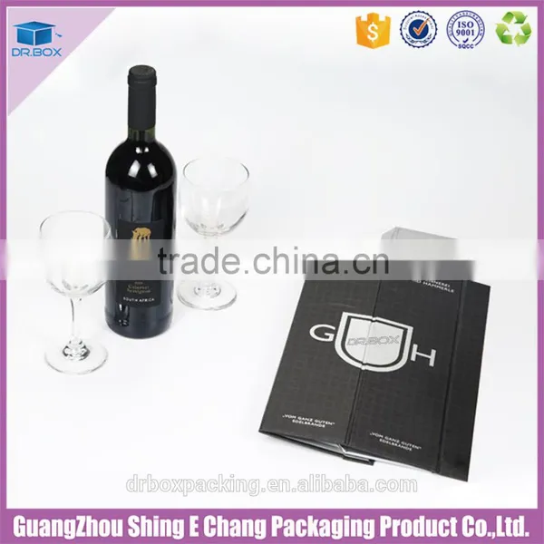 2016 New Design Paper Cardboard Folding Wine Gift Boxes photo-6