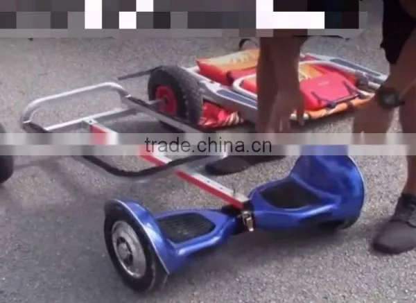 2016 New Arrival Hoverboard Cart Four Wheel Self-balancing Electric Scooter Cart photo-6