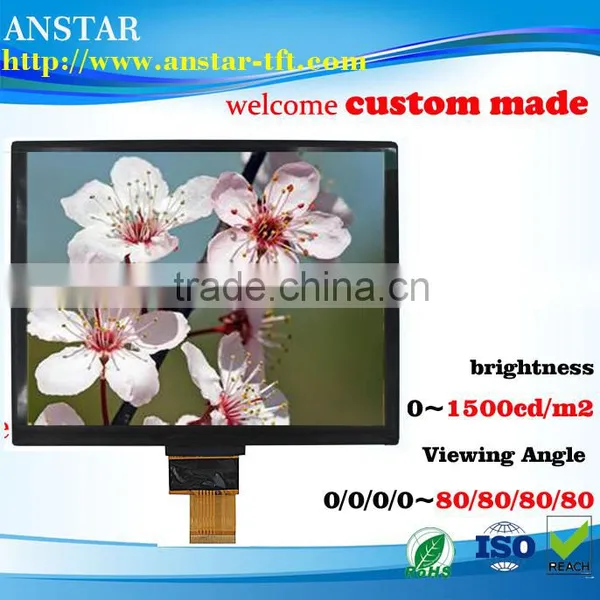 2016 IPS TFT 1024*768 LCD Module 8bit*LVDS Display Module