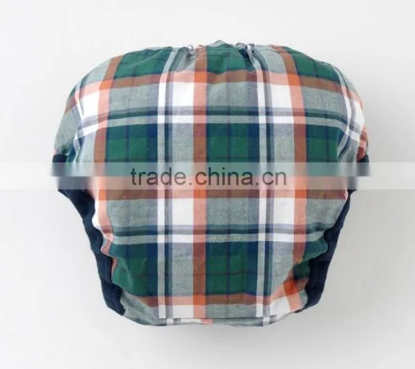 Made in Japan Products High Quality Cool Check Pattern Cloth Nappies Baby Diapers Wholesale for Hot Selling Item photo-3