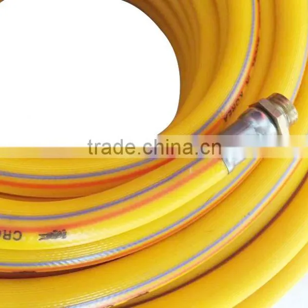 8.5mm Non-transparent Braided Pvc Material High Pressure Spray Hose For Agricultural Farmyard photo-3