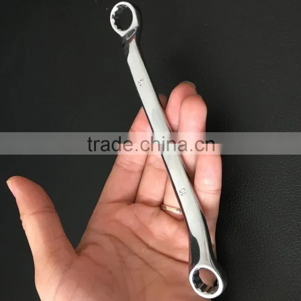 Double Ring End Spanner 10x12 Mirror Polished photo-4