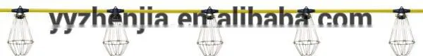 Wires Waterproof Outdoor String Lights / Temporary Construction String Light photo-2