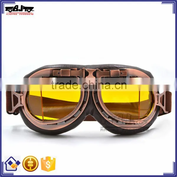 BJ-GT-012 Recommended Transparent Protection Racing Goggles Motorcycle Motocross Goggles for Harley photo-2