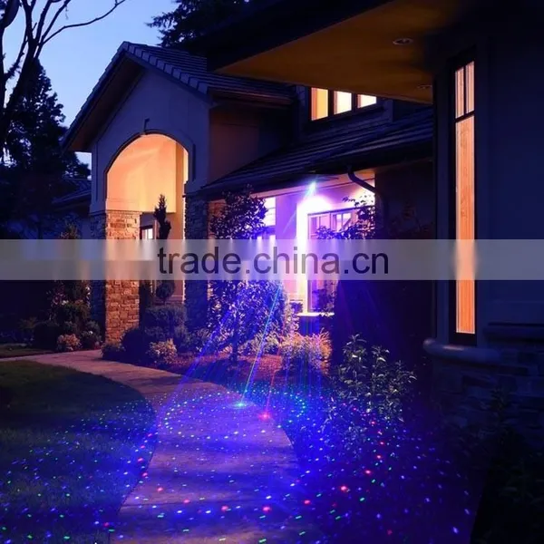 Hot RGB Garden Lighting 8 Patterns Outside Laser Light Indoor Home Xmas Tree photo-5