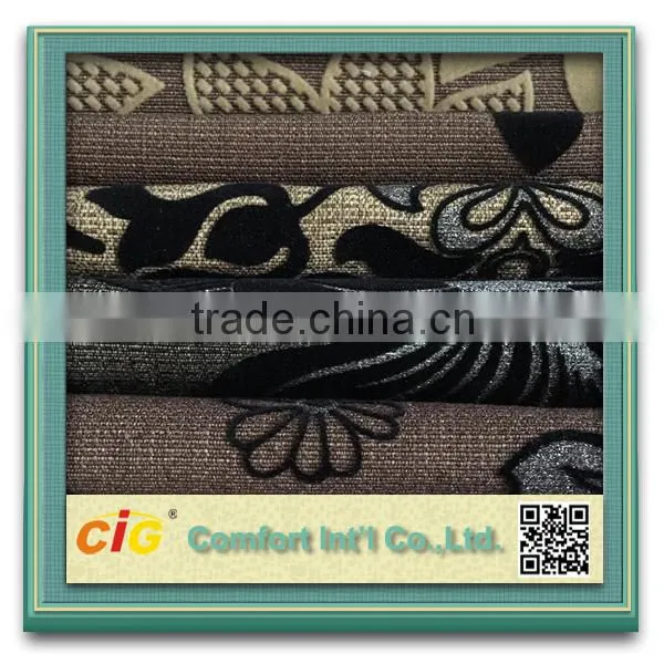 Modern Chenille Jacquard Sofa Fabric Sadu Chenille Jacqurad Sofa Fabric photo-3