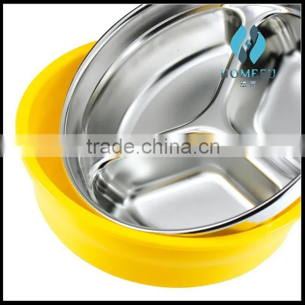 Stainless Steel Household Items of Kids Food Warmer Lunch Box With Dividers photo-4