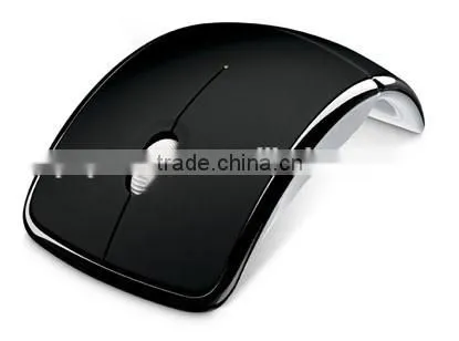 Custom Comfortable Touch Folding USB 2.4G Wireless Mouse for Laptops photo-3