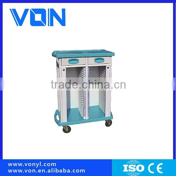 FCA-04 Medical Trolley&nursing Cart&medical Cabinet,Hospital Cart ABS BodyTrolley,Nursing Station Carts Cabinet photo-4
