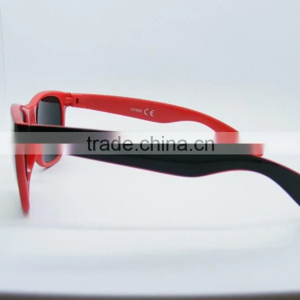 Taizhou Duqiao Factory Gold Mirror Lenses Sunglasses WithPC Farme photo-4