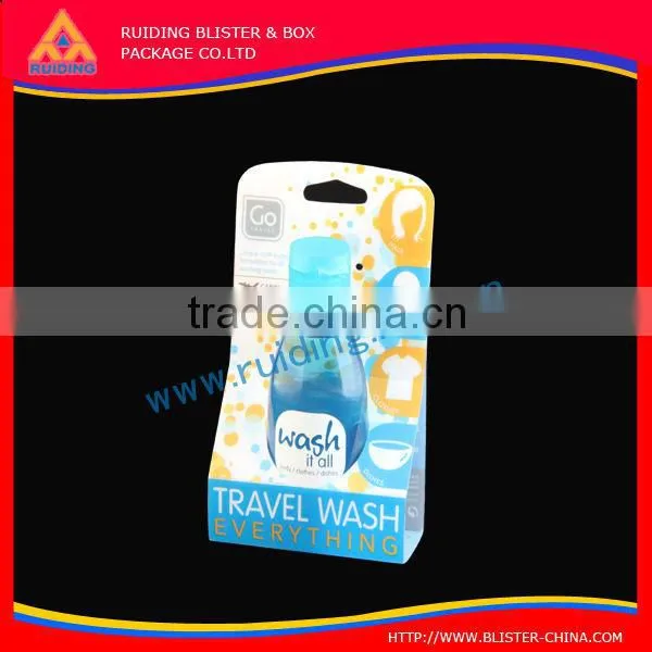 Manufacture Superior Custom Clear Plastic Pvc Box for Body Wash