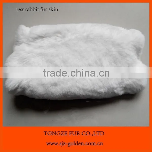 Tanned Real Rex Rabbit Fur Skins for Garments photo-3