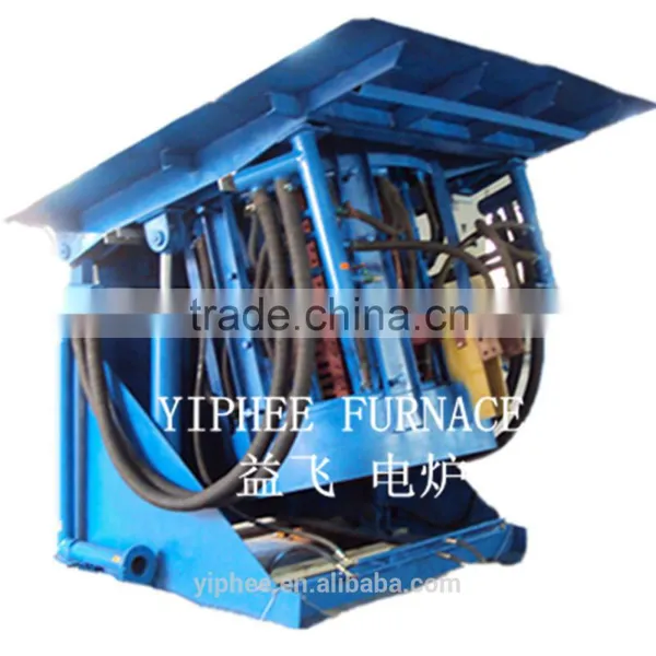 Energy-saving Coreless Induction Furnace For 1250kg Capacity Melting photo-2