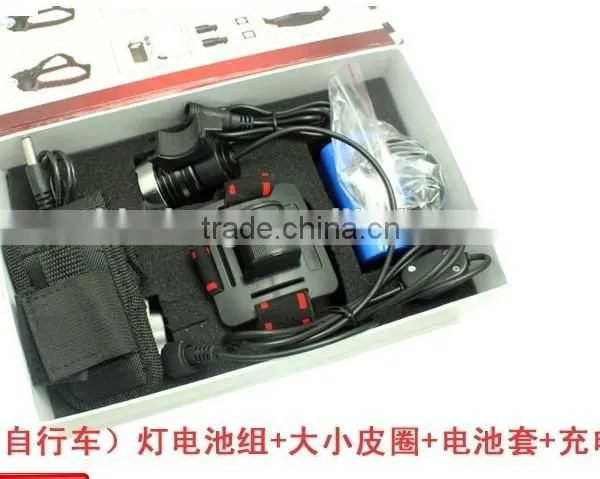 Rechargeable Aluminum Led Bicycle Headlight Powerful Rechargeable Headlamp photo-5