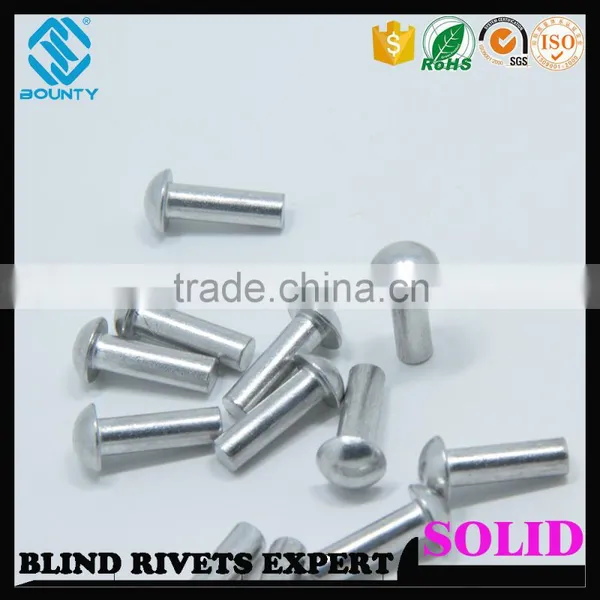 PAN HEAD ALUMINUM SOLID RIVETS photo-2