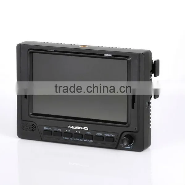 MustHD 5 Inches On Camera Video Assist Field Monitor With HDMI Input Focus Assist Marker False Color Pixel to Pixel Etc photo-2