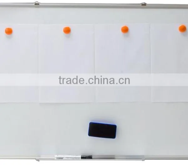 Double Sided Aluminum Frame White Board photo-2