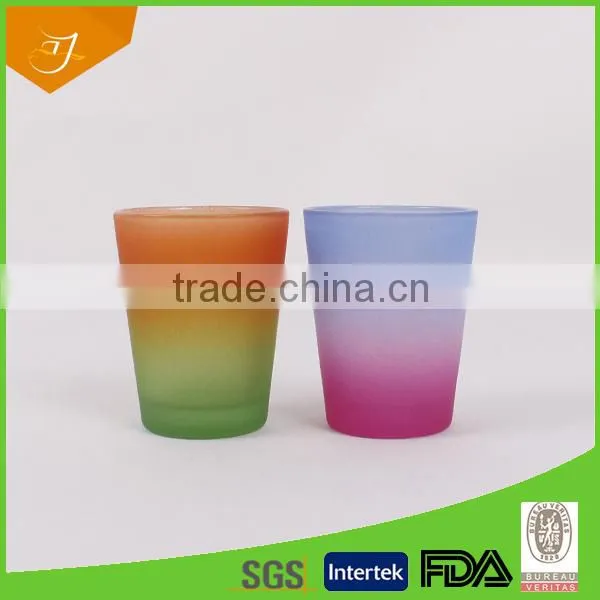 2014 New Colorful Frosted Drinking Glass,Water Cup/Whiskey Cup/Tableware photo-2