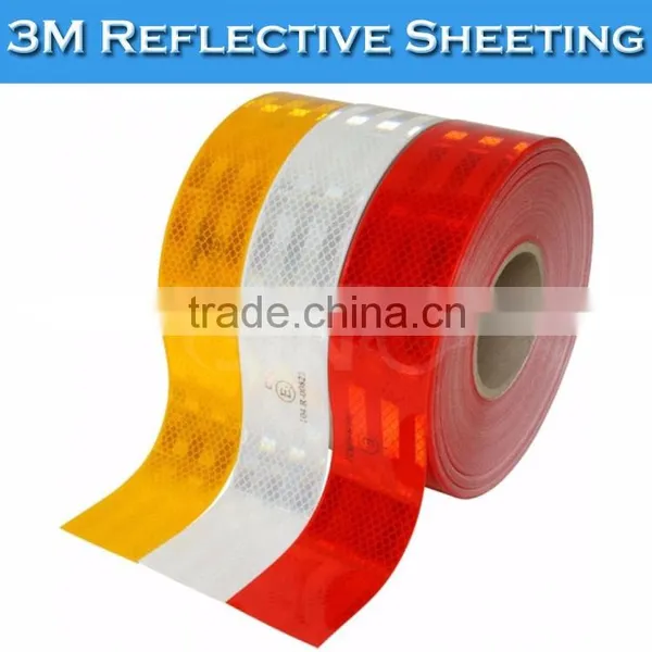 3m Super High Intensity Diamond /Reflective Sign Pvc Self Adhesive Vinyl Roll photo-2