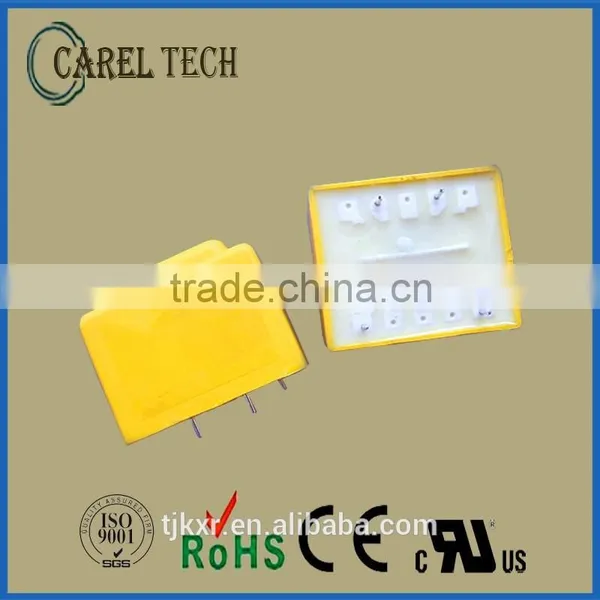 CE ROHS, UL VDE Approved, EI30/15.5 ,encapsulated, 2.0VA-2.3VA Voltage Transformer Pcb Mounting photo-3