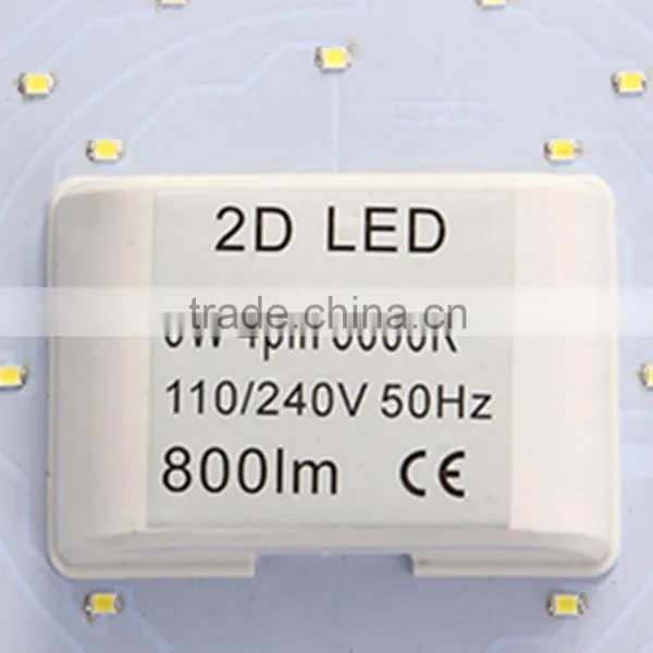 15W AC LED Module Pcb ac Led With 2835 Ceiling LED Perfectly Retrofiting 2D Lamp With Magnet Installation photo-5