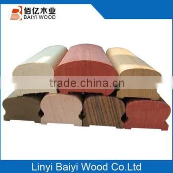 Red Oak Handrail Round Handrail Bracket photo-3