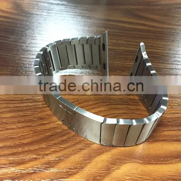 Luxury Gold for Apple Watch Band ,Mirror Platinum for Apple Watch Accessory