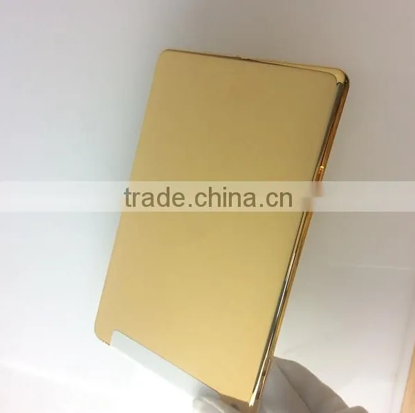 24kt Gold Plated Housing for Ipad Mini4 Luxury for Ipad Mini4 Housing