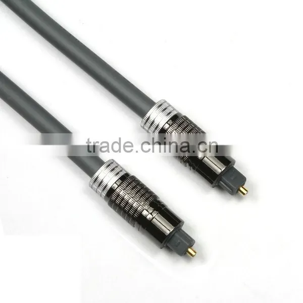 Metal TOSLink Fiber Optical Cable 5mm Lead 50cm 0.5m photo-3