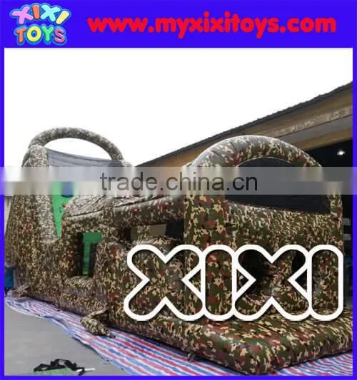2015 XIXI TOYS Camouflage Army Inflatable Obstacle Course