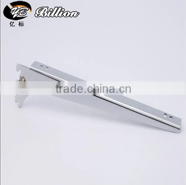 Metal Pipe Holder Slatwall Marble Shelf Bracket photo-2