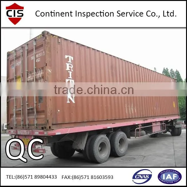 Container Loading Supervision, Pre-shipment Inspection Service