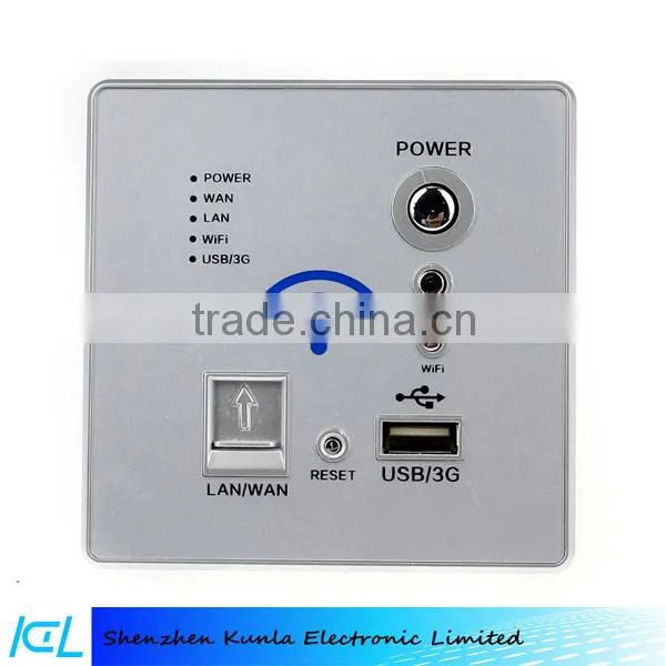 Wholesale Wall Socket USB WIFI Router WIFI AP Wireless WIFI USB Charging Panel Socket photo-4