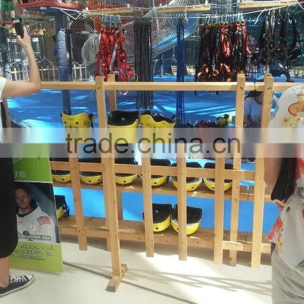 2015 New Indoor High Obstacle Ropes Course, Hot-sale Adventure Course, Indoor Playground Equipment Quality Choice photo-2