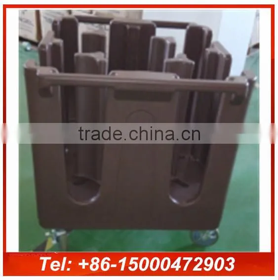 Plastic Plate Transport Carts, Plate Dollies, Plate Movable Caddies (200-240pcs Plate) photo-2