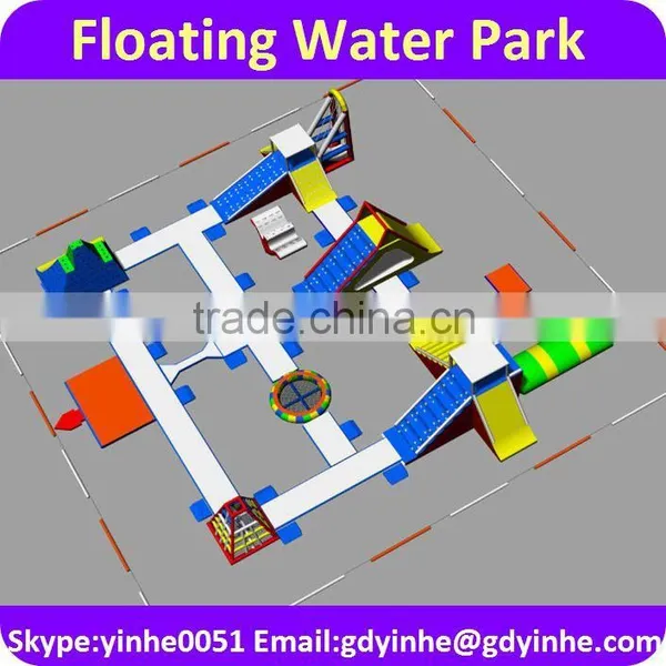 2016 Giant Inflatable Commercial Water Park, Inflatable Water Park Games for Adults photo-5