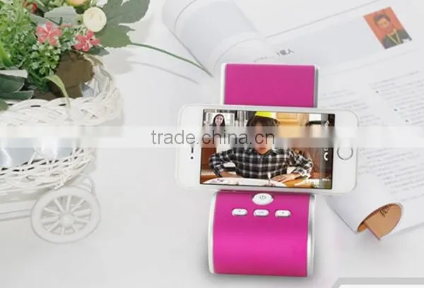 Portable Professional Wireless Waterproof Speaker With Mobile Holder for Phone or Ipad photo-5