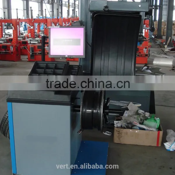 17 Inch Colorful LCD Display Wheel Alignment and Balancing Machine VT170 photo-2