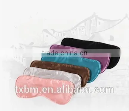 100% Pure Silk Eye Mask Shade Blinder Blindfold Goggles photo-5