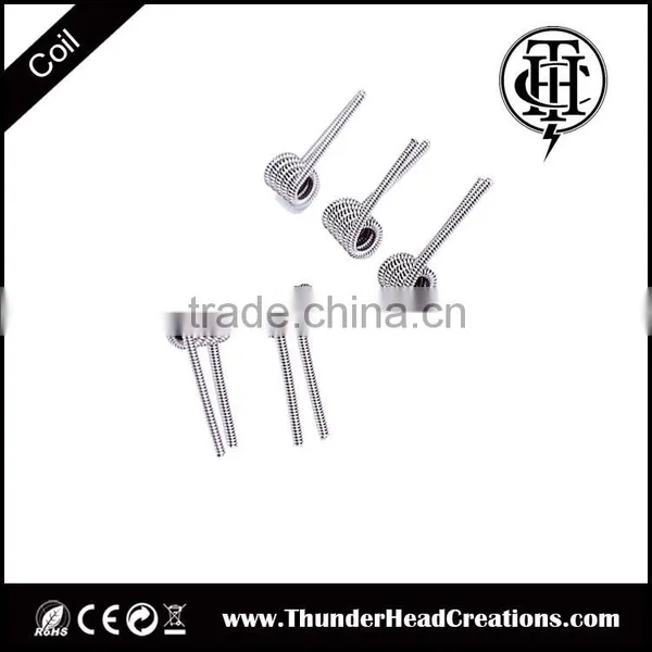 RDA Coil Clapton Wire DIY Clapton Wire, Two Coils Pre-wrapped Resistance Wire for Vapor,large Cloud photo-3